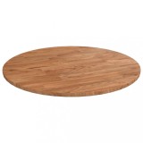 vidaXL Blat de masă rotund maro deschis &Oslash;40x1,5 cm lemn stejar tratat