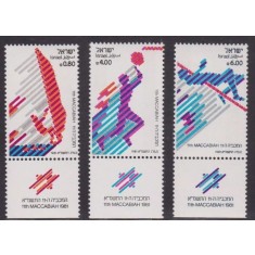 Israel 1981 - Sport, serie neuzata