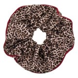 Elastic de par textil cu model leopard si margine rosie, CMCLASS