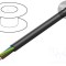 Cablu de alimentare HELUKABEL H05VV-F/SJT 3x17AWG PVC negru 300V