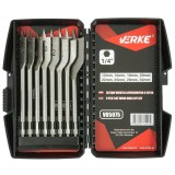 Set 8 burghie plate pentru lemn V05075
