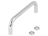 Manetă oțel cromat 43mm șurub M5 &Oslash;10mm