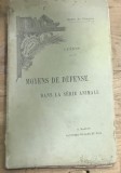 CRT1FR Carte Veche Moyens De Defense Dans La Serie Animale Cuenot Masson Gauthier Villars Zoologie Biologie Anticariat