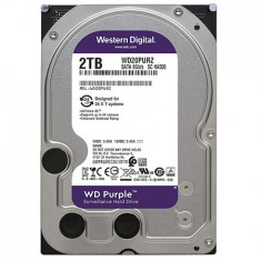 HDD 2TB SATA3 64MB PURPLE SUVEILLANCE WESTERN DIGITAL foto