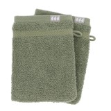 Set 2 Mănuși De Baie 15X21 Cm 100% Bumbac &ndash; Kaki | Mănuși Baie