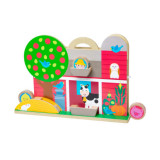 Set de joaca din lemn Acrobatii la Ferma colectia GO TOTs, Melissa &amp; Doug