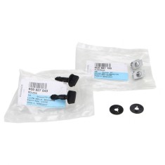 Set Bolturi + Cleme + Clipsuri Fixare Capac Carlig Tractare Bara Spate Oe Volkswagen Passat B6 2005-2011 Combi 2 X 6Q0807643 + 2 X 6N0129355 + 2 X 6Q0 foto