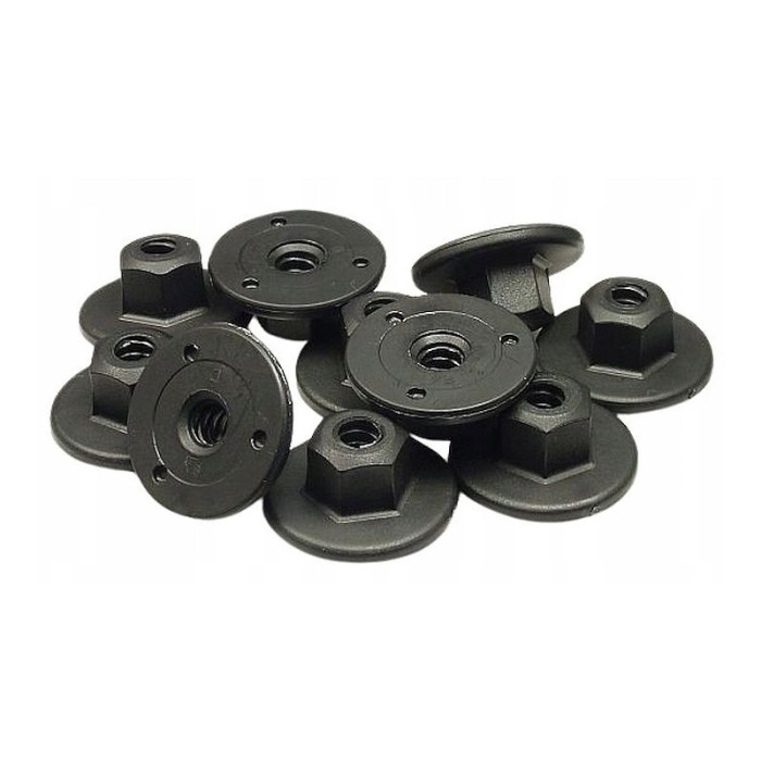 Set 10 Nut cap Audi A1, A3, A4, A5, A6, A7, Q5; BMW Seria 1, 2, 3, 4, 5, 7, 8; X1, X2, X3, X4, X5, X6, X7, Z4; Mercedes Clasa A, B, CLK, GLA, ML, R;