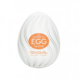 Prezervativ stimulator, din silicon cu Puncte si striatii in Relief, GMO, Tenga Egg Misty