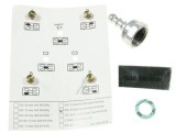 FLĂśSSIGGASDĂśSEN SET _G30 50MBAR 4431100215 pentru aragaz, cuptor, plita ARCELIK / BEKO