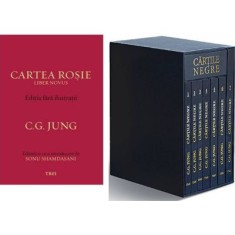 Pachet Cartile Negre + Cartea Rosie Liber Novus. Editia fara ilustratii - Carl Gustav Jung