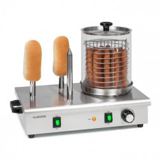 Klarstein Pro Wurstfabrik 600, aparat pentru preparat Hot Dog, 600 W, 5 litri, 30 - 100 ?C, o?el inoxidabil foto