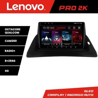 Navigatie Renault Kangoo Android radio gps internet 8 core QLED 2K 8+256 360 Lenovo CarStore Technology