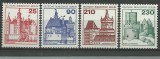 Berlin 1978 - castele, cetati, serie neuzata