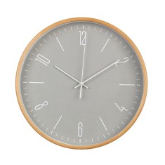 Ceas perete bej alb natur Clancy &Oslash;32x4,5 cm