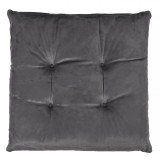Perna Scaun Decorativa Gri Velvet 38x38 cm
