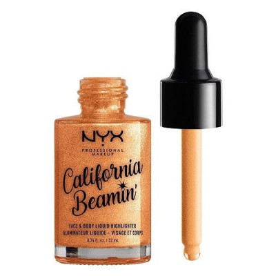 Iluminator lichid, NYX, California Beamin, 04 Golden Glow, 22 ml foto