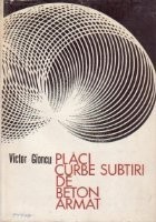 Placi curbe subtiri de beton armat foto