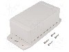 Carcasa ABS, 91mmx159mmx62mm, IP67, HAMMOND - 1555JF42GY