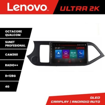 Navigatie Kia Picanto 2011-2015 M-217 Octa Core Android Radio Bluetooth GPS WIFI/4G DSP 2K 8+128GB 360 Toslink CarStore Technology foto