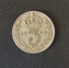 Marea Britanie 3 Pence 1921 moneda argint AG .500 km# 813a, Europa