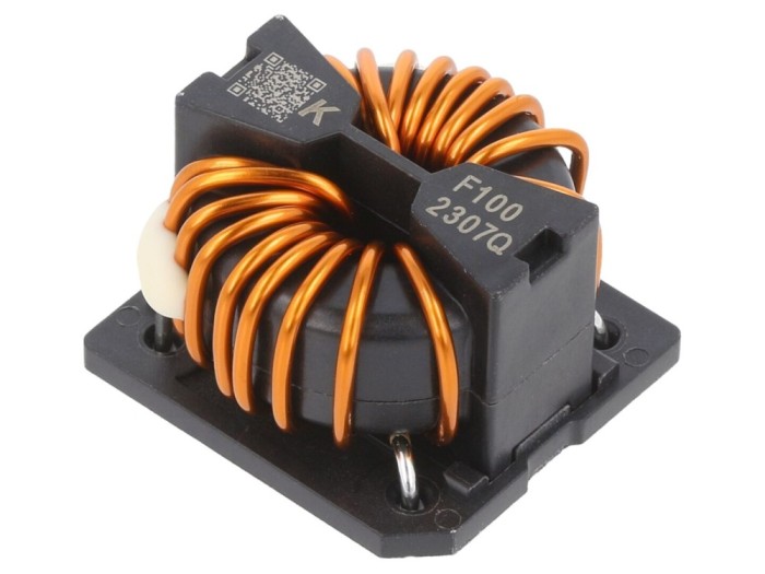 Inductor bobinat THT 1mH 10A