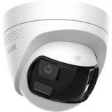 Camera supraveghere IP Hikvision HiLook IPC-T260HAD-LUF/SL, 6MP, 2.8mm, iluminare duala, audio bidirectional, alarma stroboscopica, slot microSD, PoE,