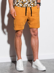 Pantaloni scurti barbati W223 - galben foto