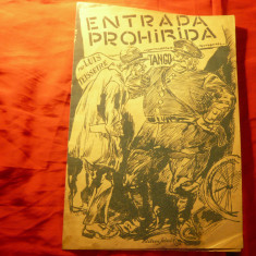 Partitura -Entrada Prohibida- Tango cca.1930 de Luis Teisseire Ed.Select Riga