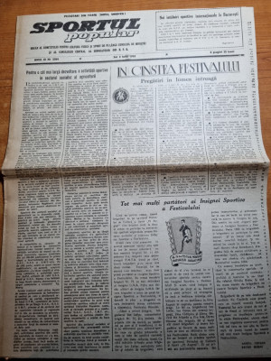 sportul popular 2 iunie 1953-alpinism,scrima,ciclism,sah foto