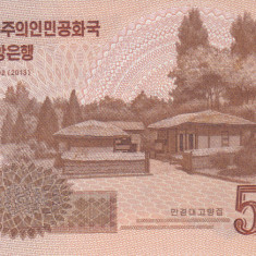 Bancnota Coreea de Nord 5.000 Won 2017 - PCS19 SPECIMEN ( comemorativa )