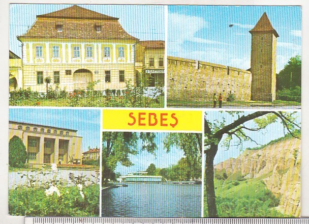 bnk cp Sebes - Vedere - necirculata