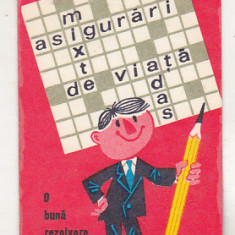 bnk cld Calendar de buzunar 1968 ADAS