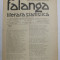 FALANGA LITERARA SI ARTISTICA , ZIAR SAPTAMANAL , ANUL I, NR.11 , DUMINICA 21 MARTIE , 1910