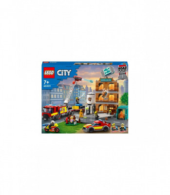 Lego city brigada de pompieri 60321 foto