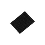 Petic textil termoadeziv Crisalida, 3 x 4 cm, Negru