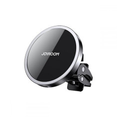 Suport auto Joyroom JR-ZS240 Magnetic, compatibil MagSafe, incarcare wireless, rotire 360 grade, Cablu USB-C inclus, Negru foto
