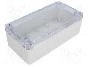 Carcasa policarbonat, 80mmx160mmx55mm, IP65, GAINTA - G 258C