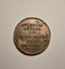 Medalia Academia Romana lui George Baritiu 1812 1892