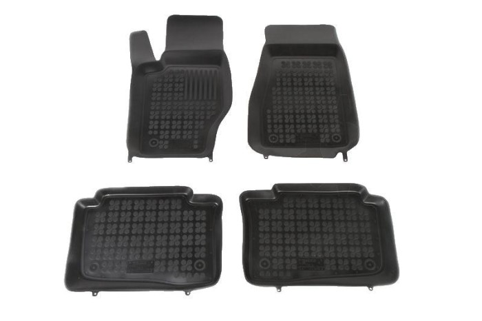 Set covorase auto din cauciuc Jeep Grand Cherokee 3, 2005-2010 , presuri tip tavita marca Rezaw Plast