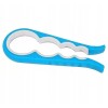 Desfacator de capace universal, pentru borcane si sticle de marimi diferite, 22.5x10 cm - Albastru, Oem