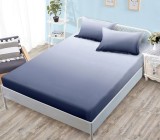 Husa Pat cu Elastic 3 Piese 180x200 cm + 2 Fete Perna 50x75 cm