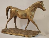 Sculptură deosebita, cal din bronz masiv ,piesa cu o lucrătură de o foarte mare finețe