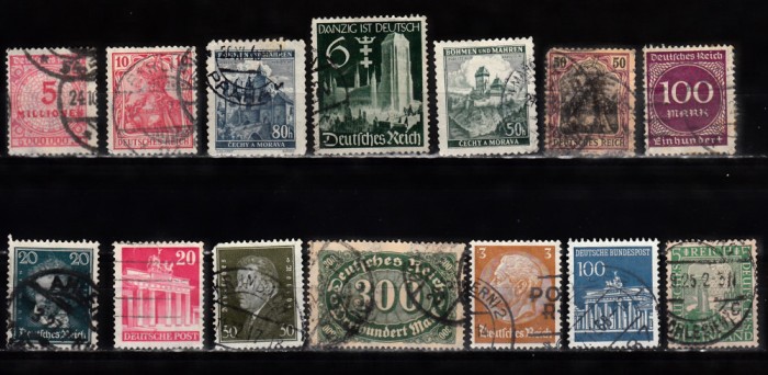 A7 T4 71 - Timbre foarte vechi - Germania