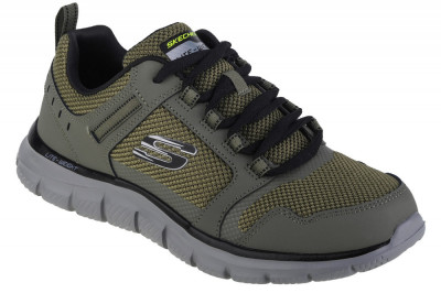 Pantofi pentru adidași Skechers Track-Knockhill 232001-OLBK verde foto