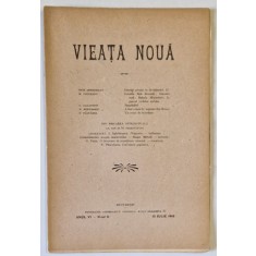 VIEATA NOUA , REVISTA , NR. II , 1910