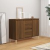 VidaXL Servantă, stejar maro, 101x35x70 cm, lemn prelucrat 815164