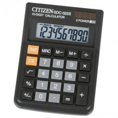Calculator de birou Citizen SDC022S Black foto