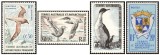 French South and Antarctic Terr. 1959 - Păsări, stema, serie neuzata