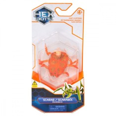 Figurina interactiva, Hexbots, Scarab, Portocaliu, 20149633